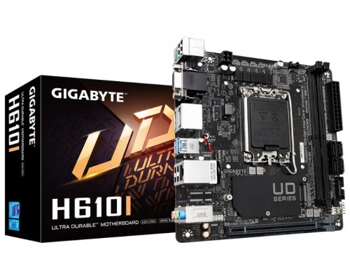 PLACA BASE H610I Mini ITX GIGABYTE (Espera 4 dias)